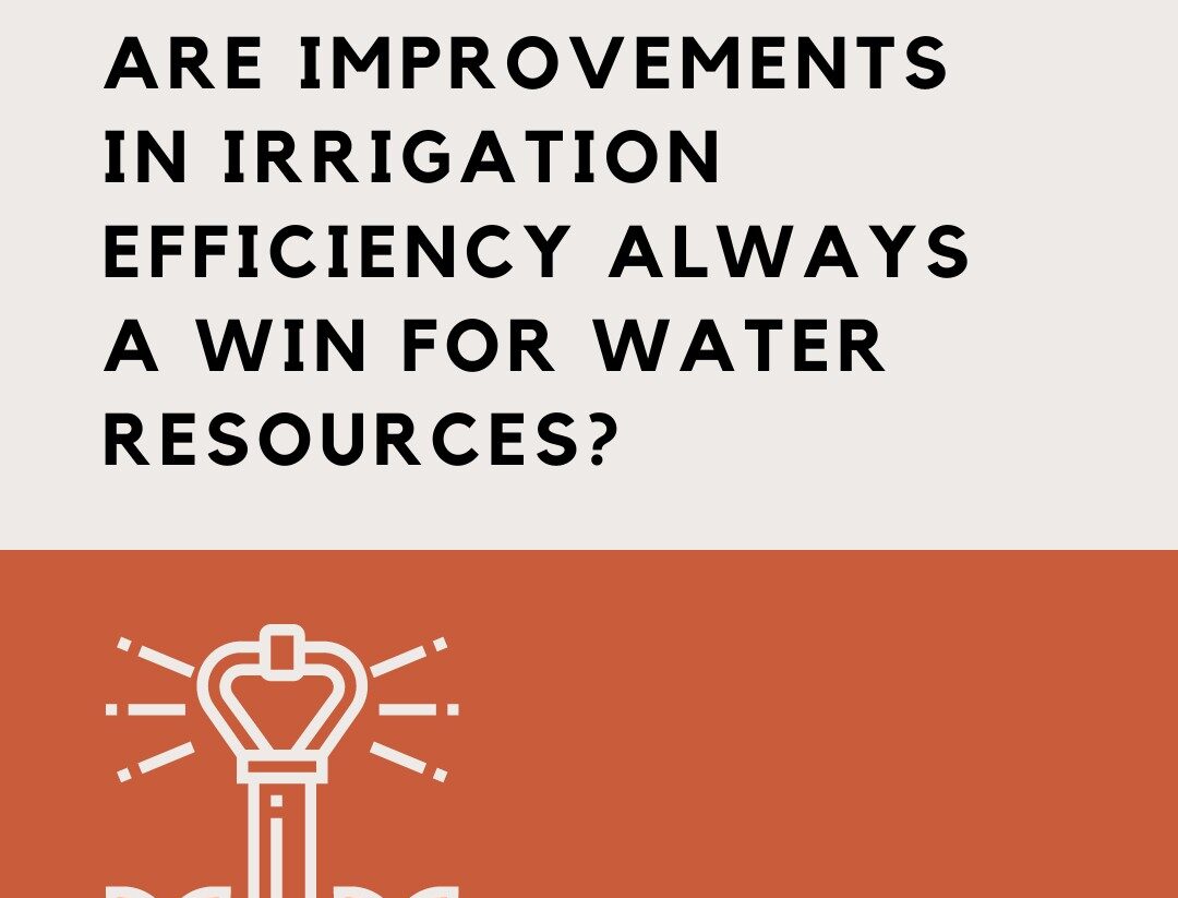 WGA AU | Wallbridge Gilbert Aztec - Photo: Are improvements in irrigation efficiency a win for water resources?