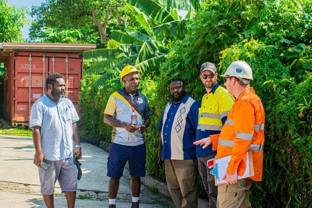 WGA's Baden Harrison in Vanuatu